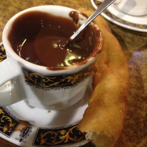 churro + chocolate