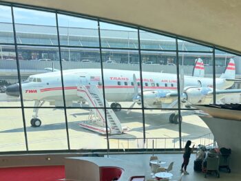 TWA plane